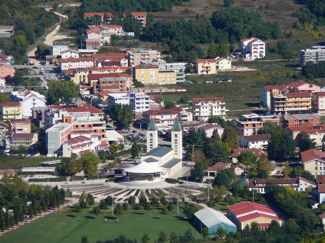 Iglesia de Santiago en Medjugorje